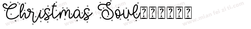 Christmas Soul字体转换